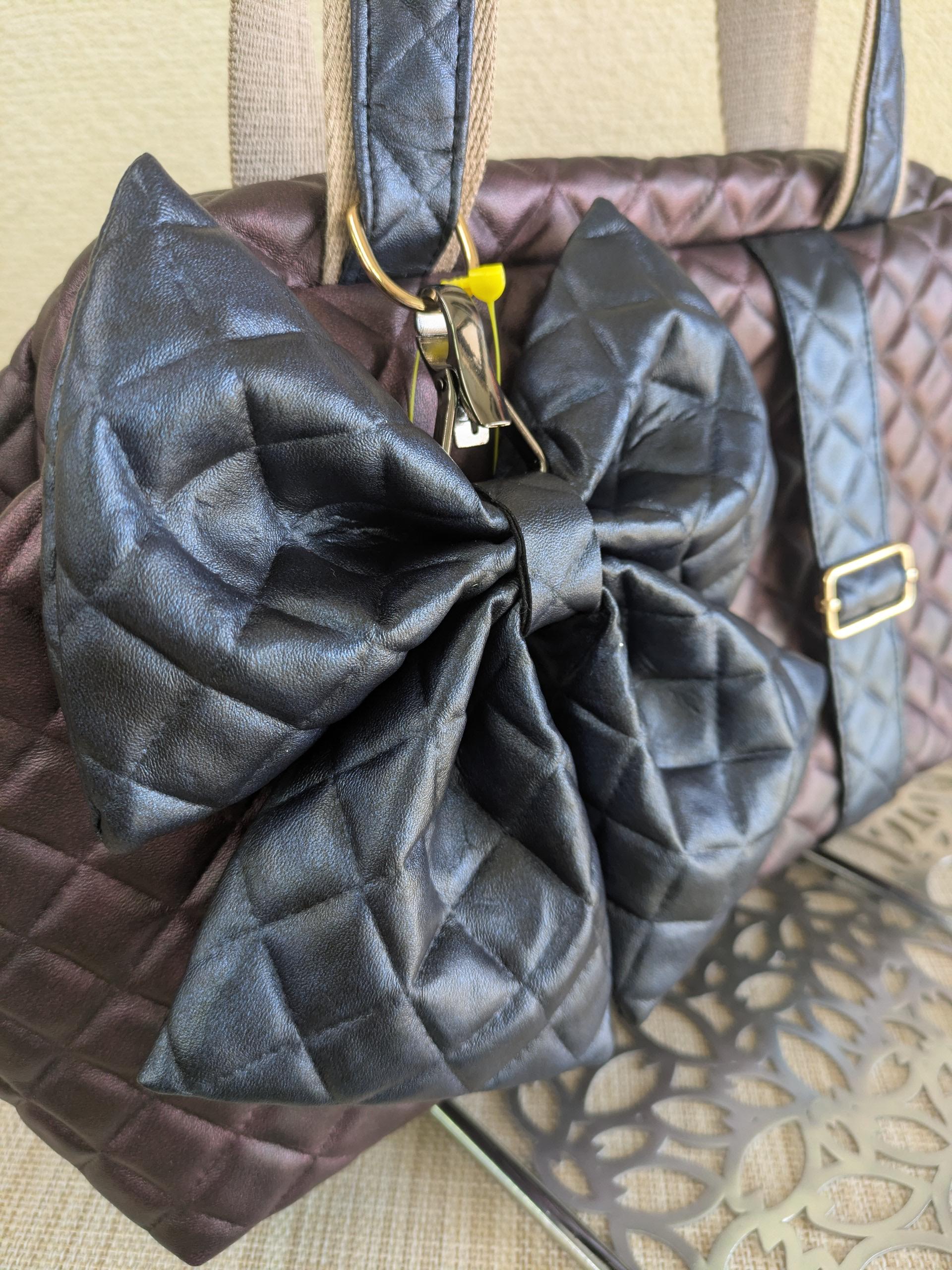 　🎀リボンチャーム🎀　『帯の華』ひらく職人”五呂”が作る　『アーガイルキルト』★チェーンタイプに変更しました | 6枚目