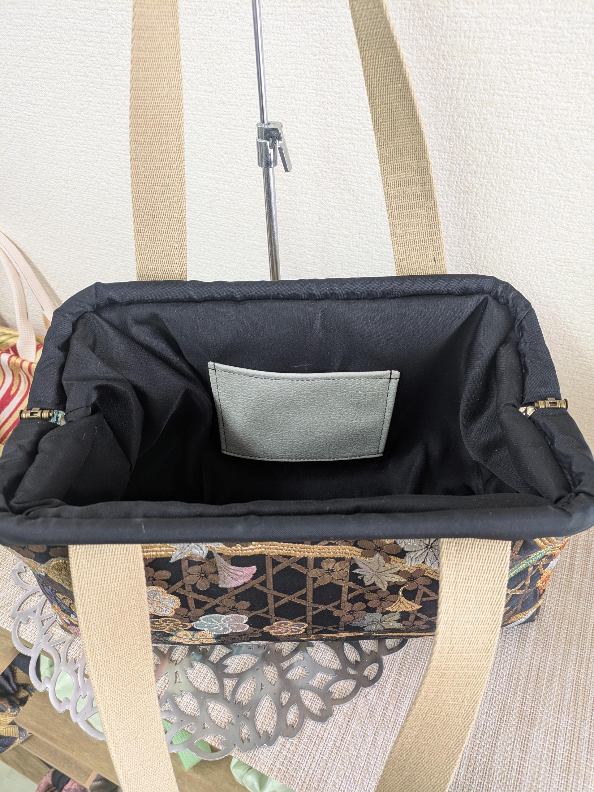 『帯の華』ひらく職人”五呂”が作る『オビカラ』　バック　LL2　送料無料 | 11枚目