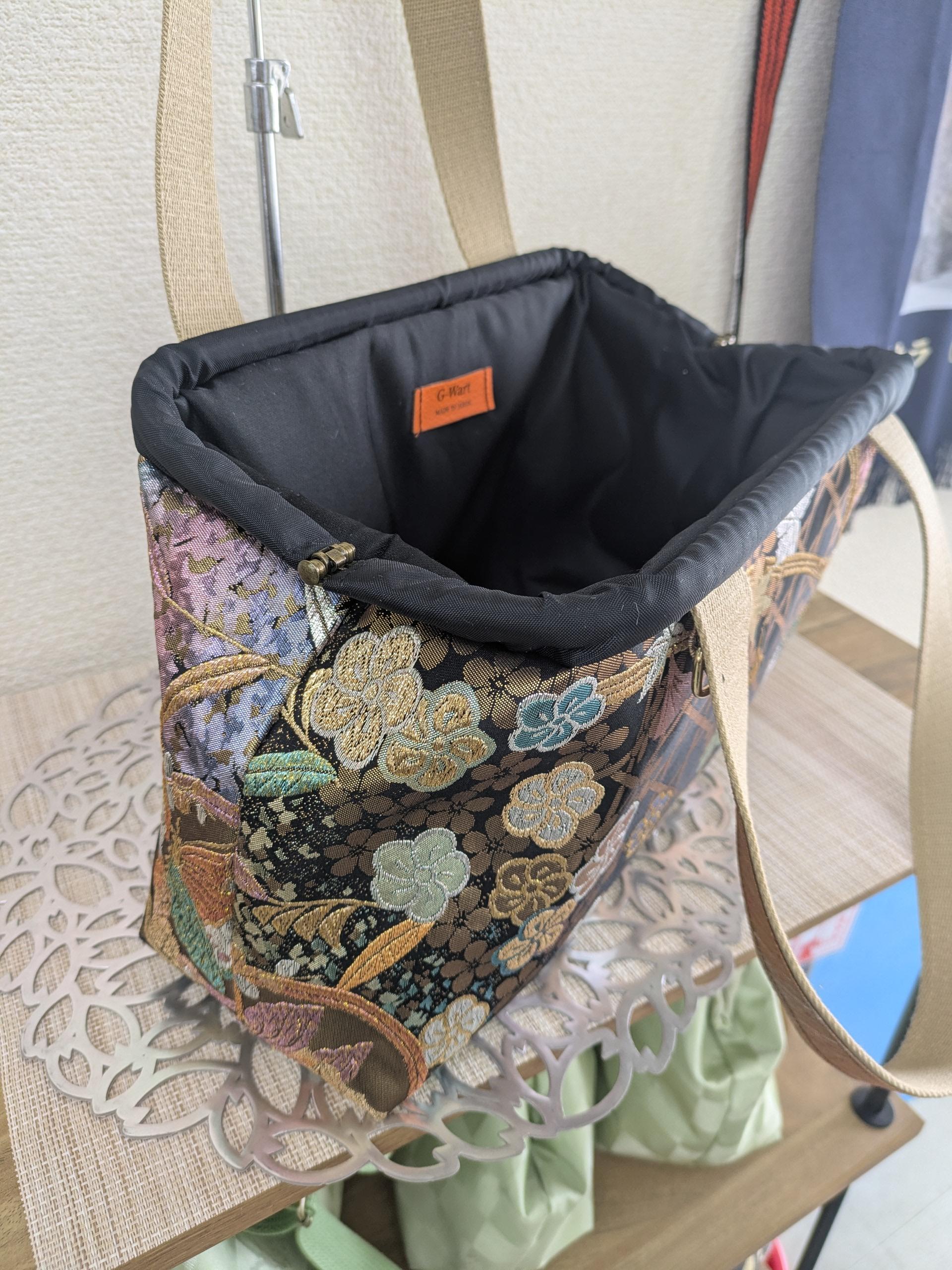 『帯の華』ひらく職人”五呂”が作る『オビカラ』　バック　LL2　送料無料 | 13枚目