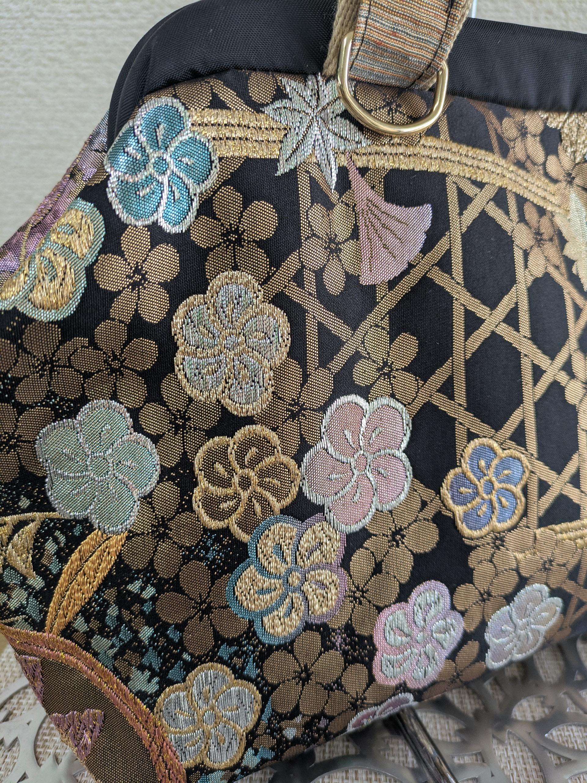 『帯の華』ひらく職人”五呂”が作る『オビカラ』　バック　LL2　送料無料 | 8枚目