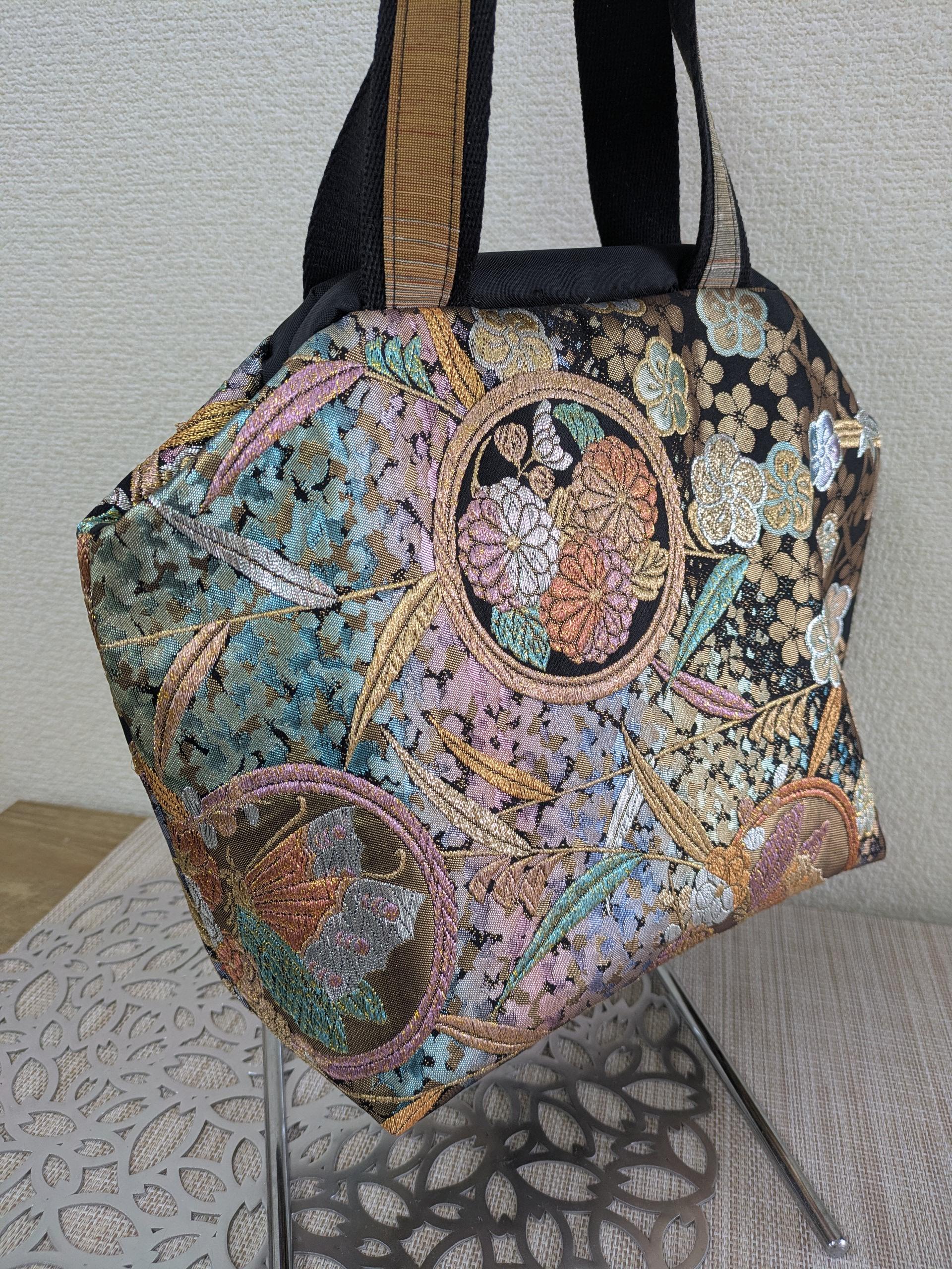 『帯の華』ひらく職人”五呂”が作る『オビカラ』　バック　M１　送料無料 | 7枚目