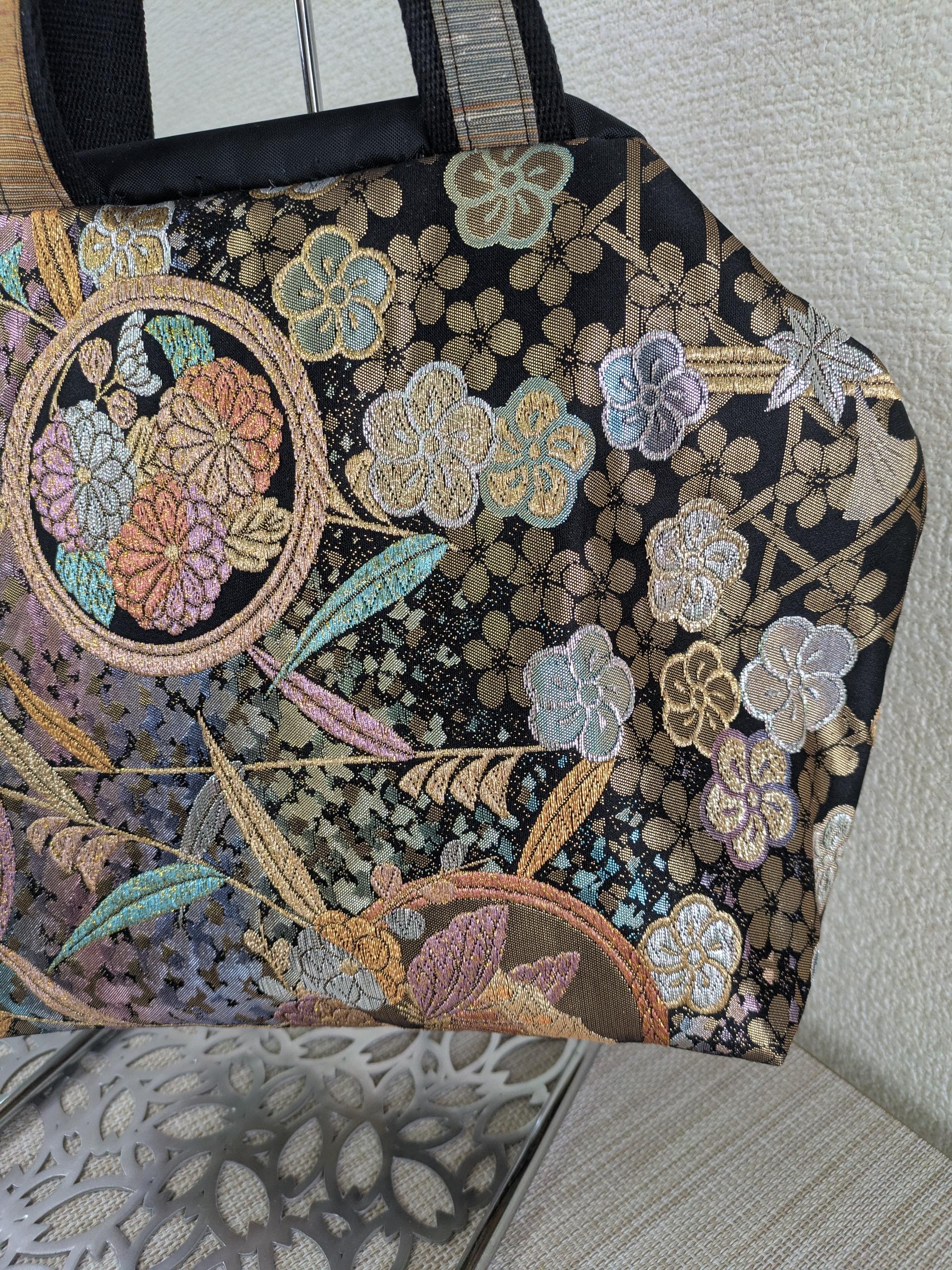 『帯の華』ひらく職人”五呂”が作る『オビカラ』　バック　M１　送料無料 | 8枚目