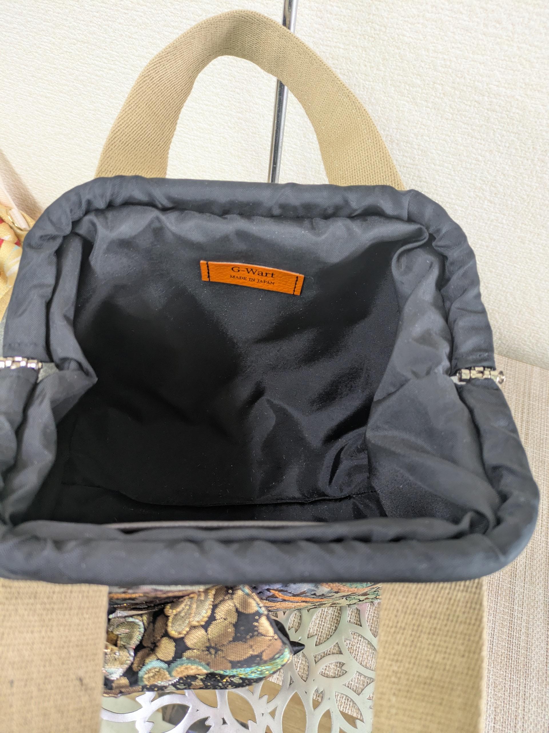 『帯の華』ひらく職人”五呂”が作る『オビカラ』　バック　M２　送料無料 | 11枚目