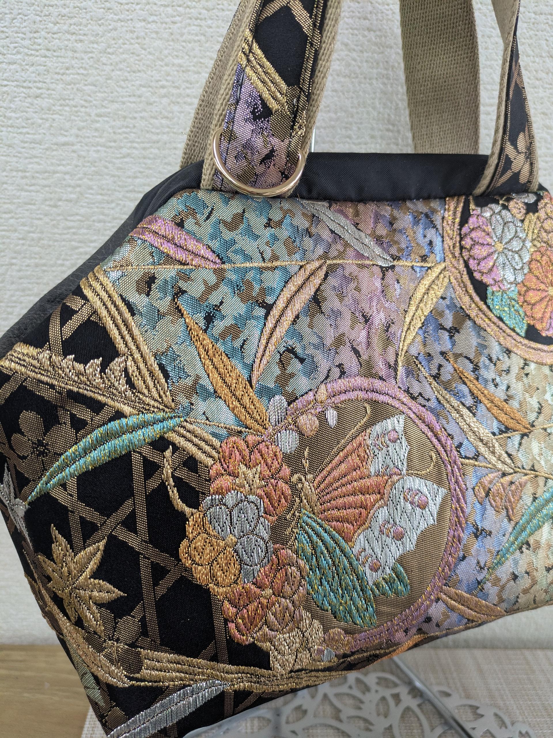 『帯の華』ひらく職人”五呂”が作る『オビカラ』　バック　M２　送料無料 | 2枚目