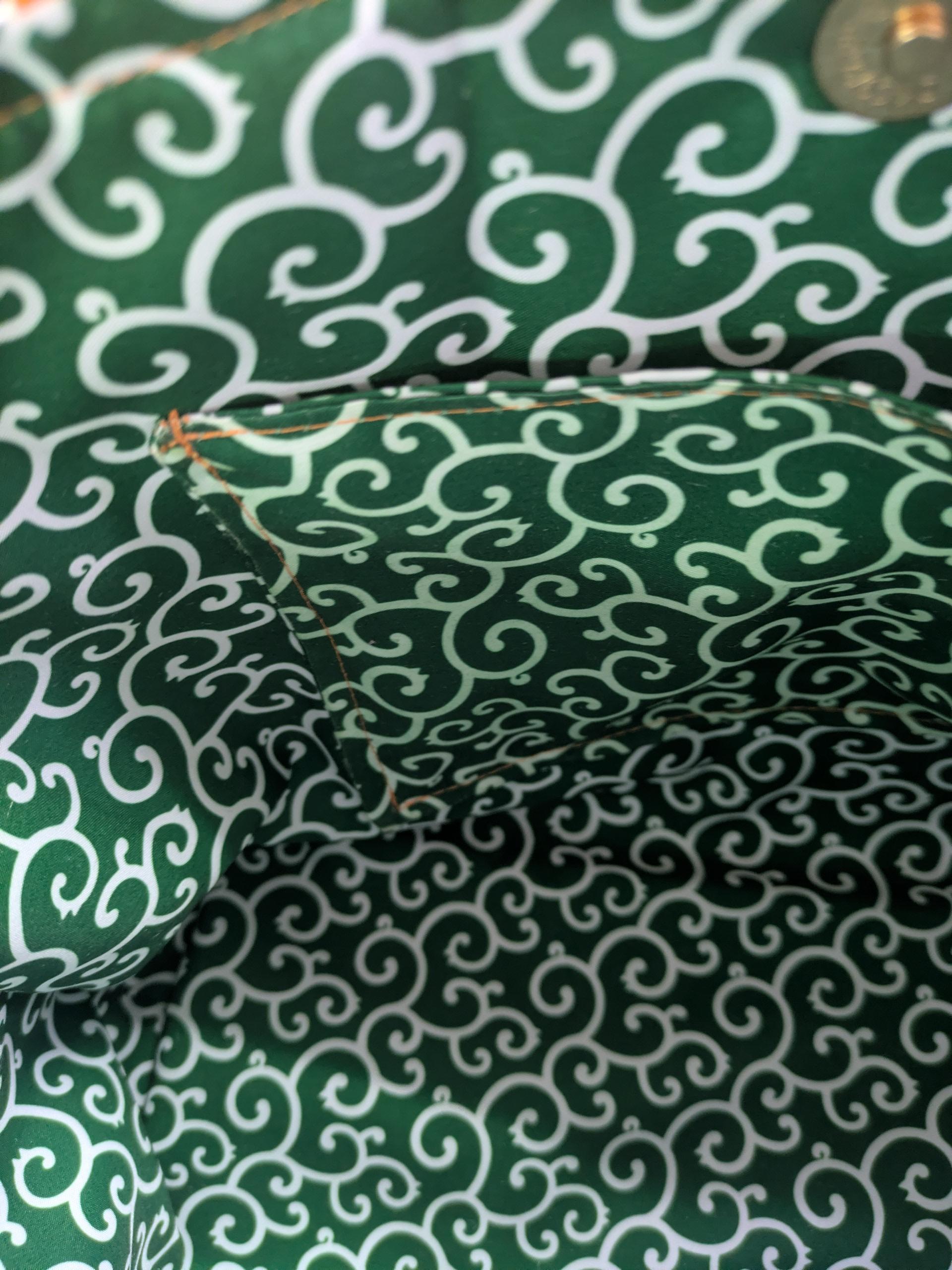 限定❣❣入園のお祝いに作った！マグネットボタントートバック　ワンちゃん白　￥6980　２個限定（送料込み） | 7枚目