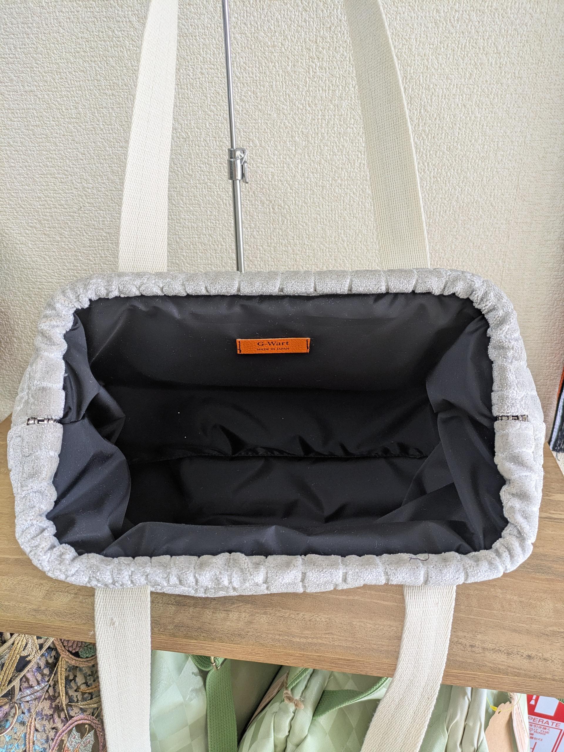 LL2　『PATAO＆PATACO』トルコ製生地　グリッターシャイン　　白 | 11枚目