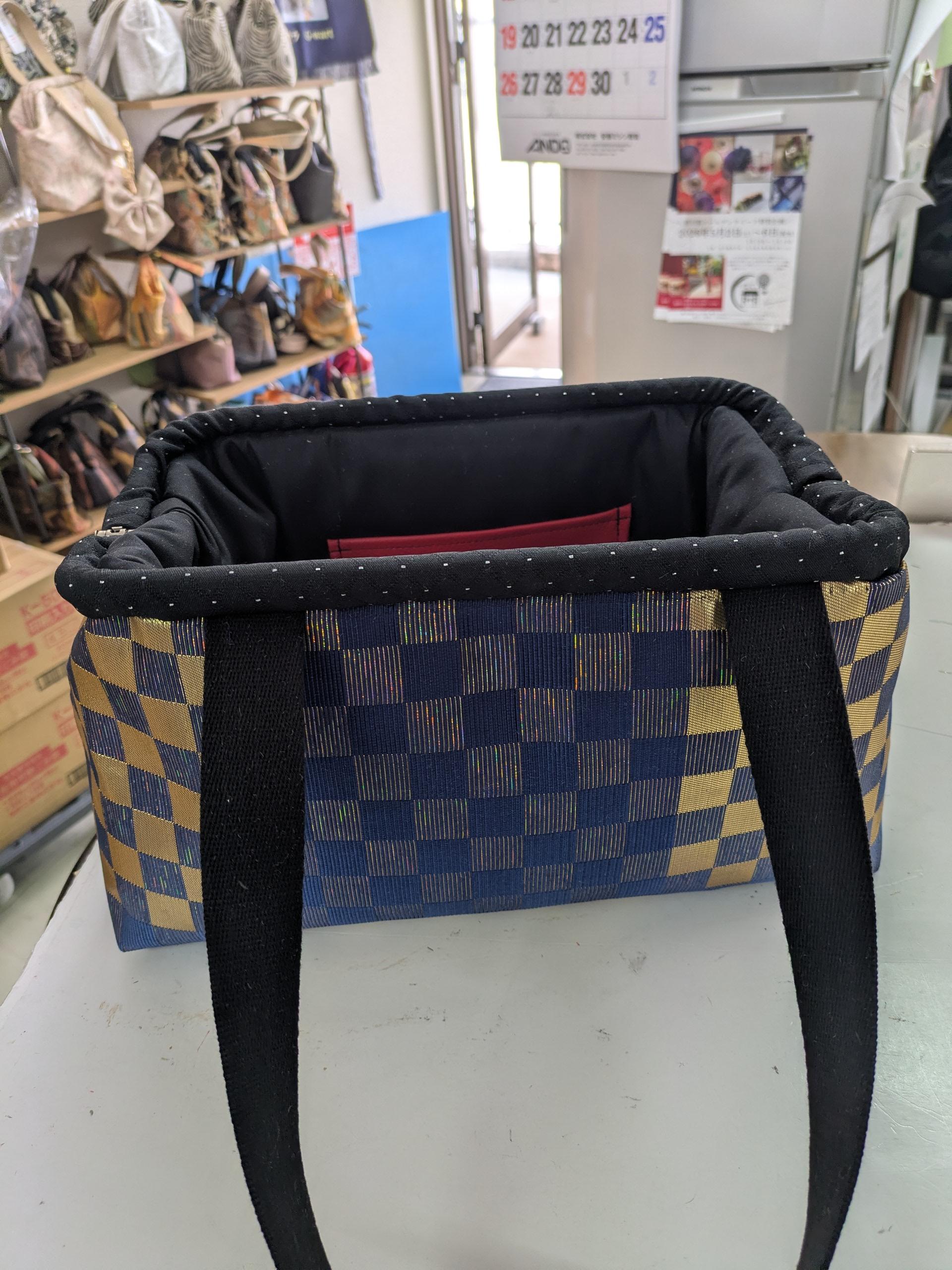 『帯の華』ひらく職人”五呂”が作る『オビカラ』　バック　LL2　送料無料 | 3枚目