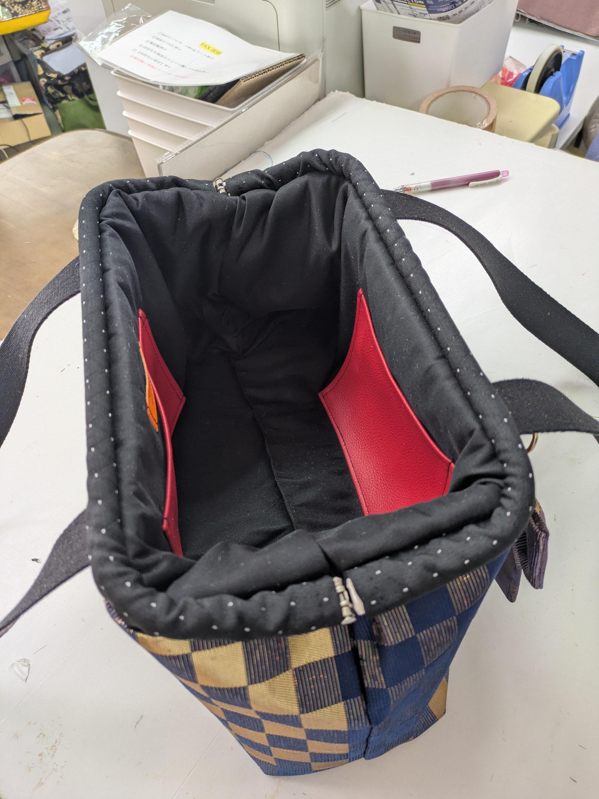 『帯の華』ひらく職人”五呂”が作る『オビカラ』　バック　LL2　送料無料 | 4枚目