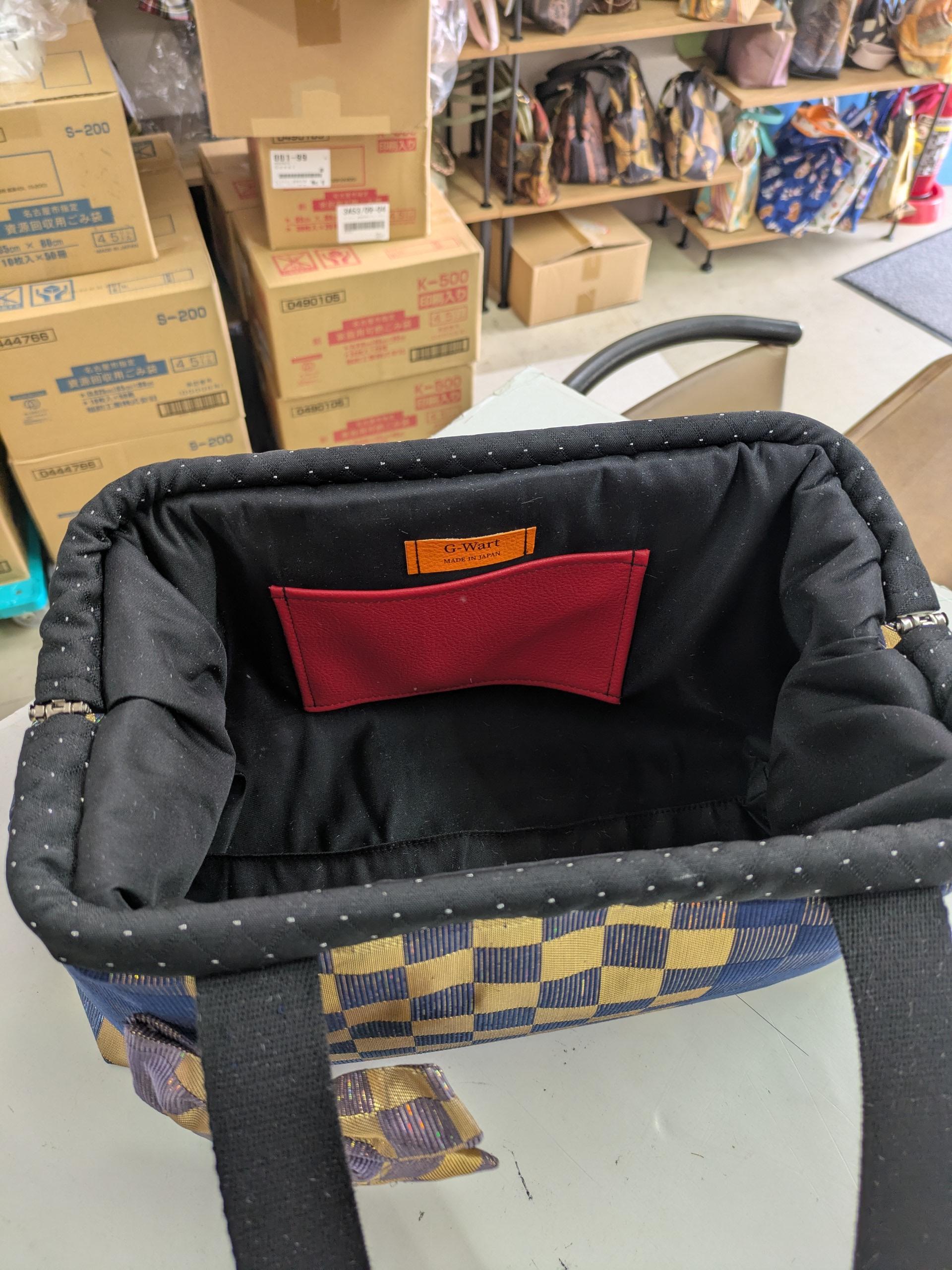 『帯の華』ひらく職人”五呂”が作る『オビカラ』　バック　LL2　送料無料 | 5枚目