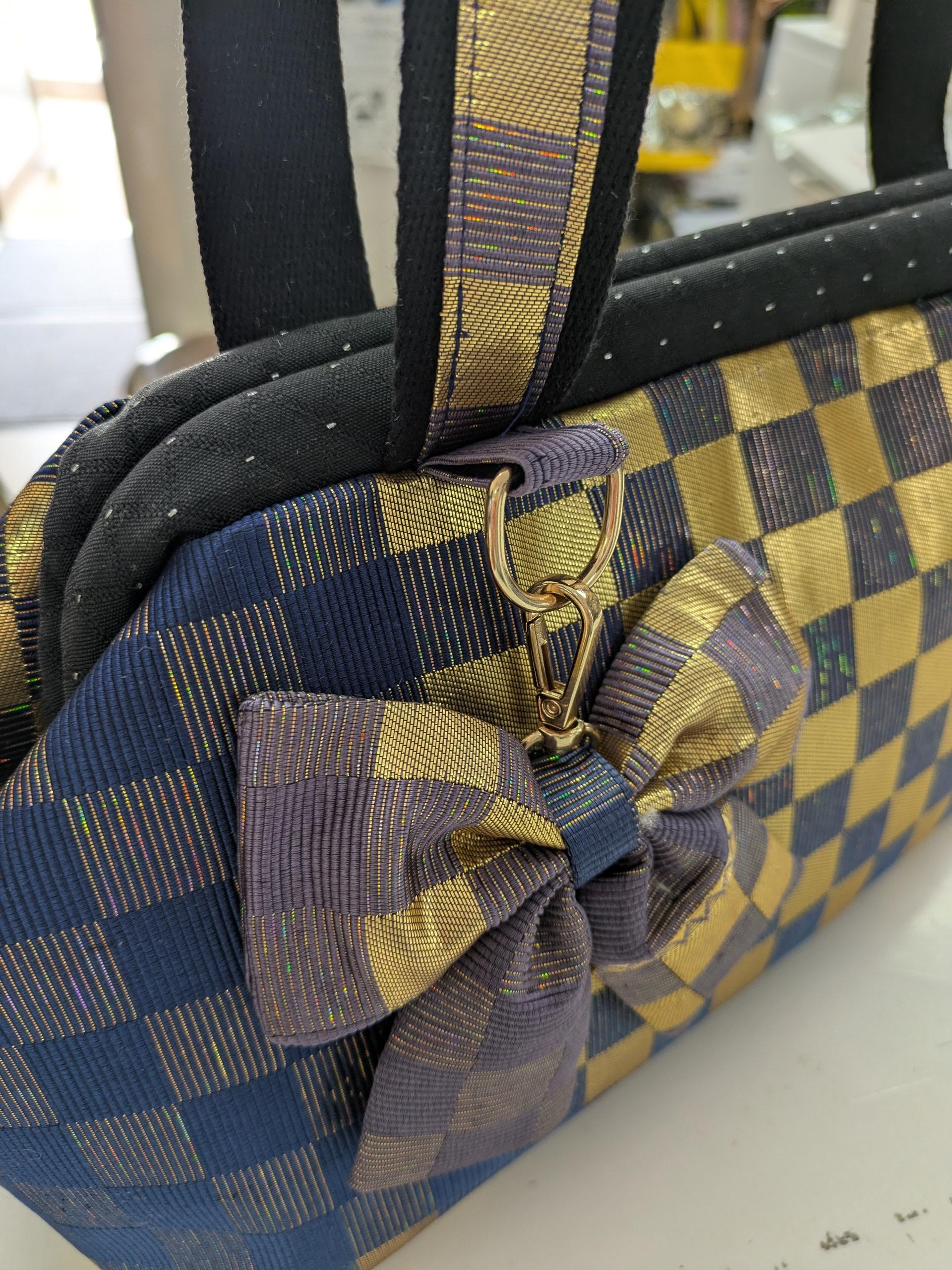 『帯の華』ひらく職人”五呂”が作る『オビカラ』　バック　LL2　送料無料 | 6枚目