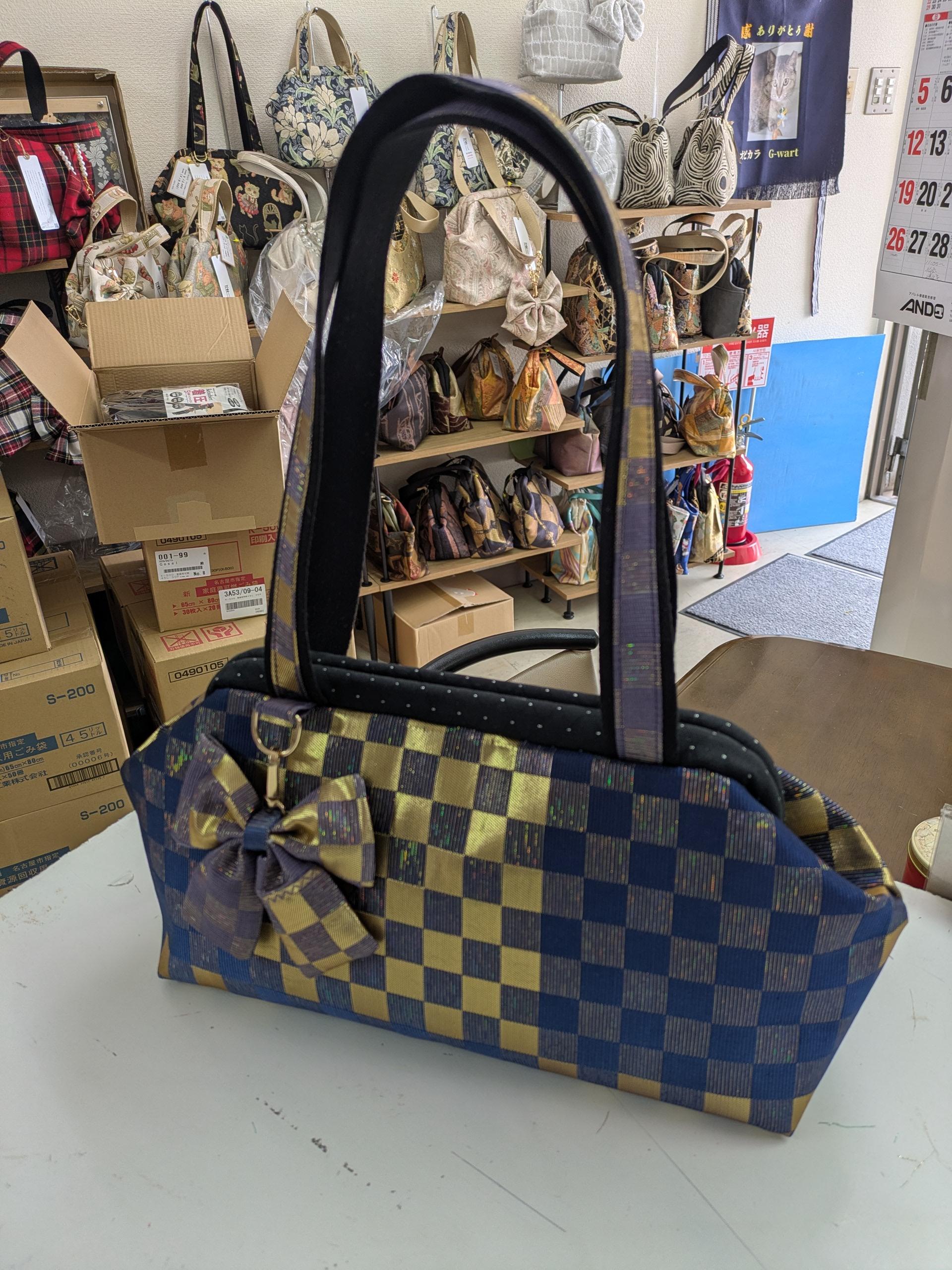 『帯の華』ひらく職人”五呂”が作る『オビカラ』　バック　LL2　送料無料 | 7枚目