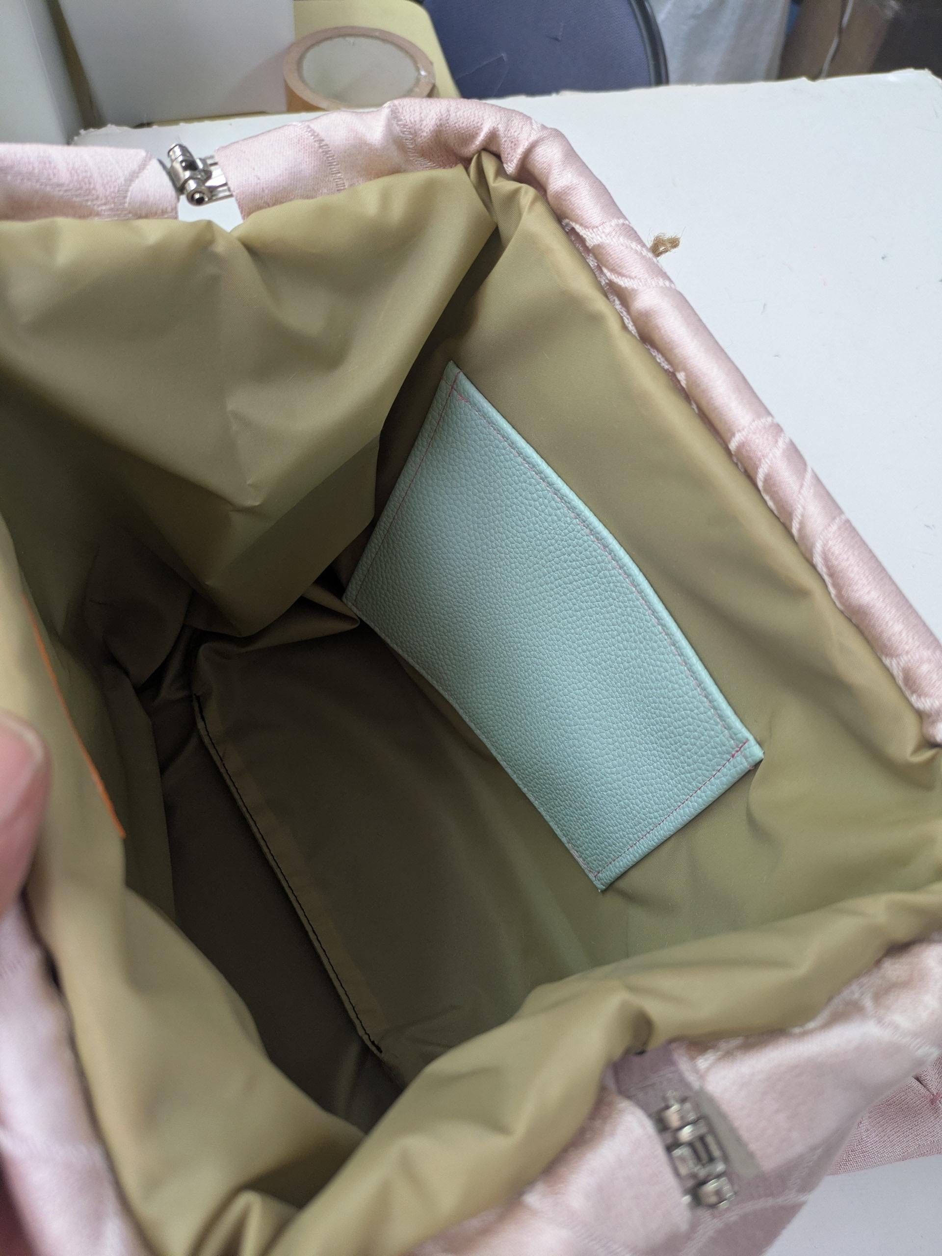 L１　『こだわり素材』　”五呂”のお気に入り生地　『尾州織物』生地　マーベルpink | 9枚目