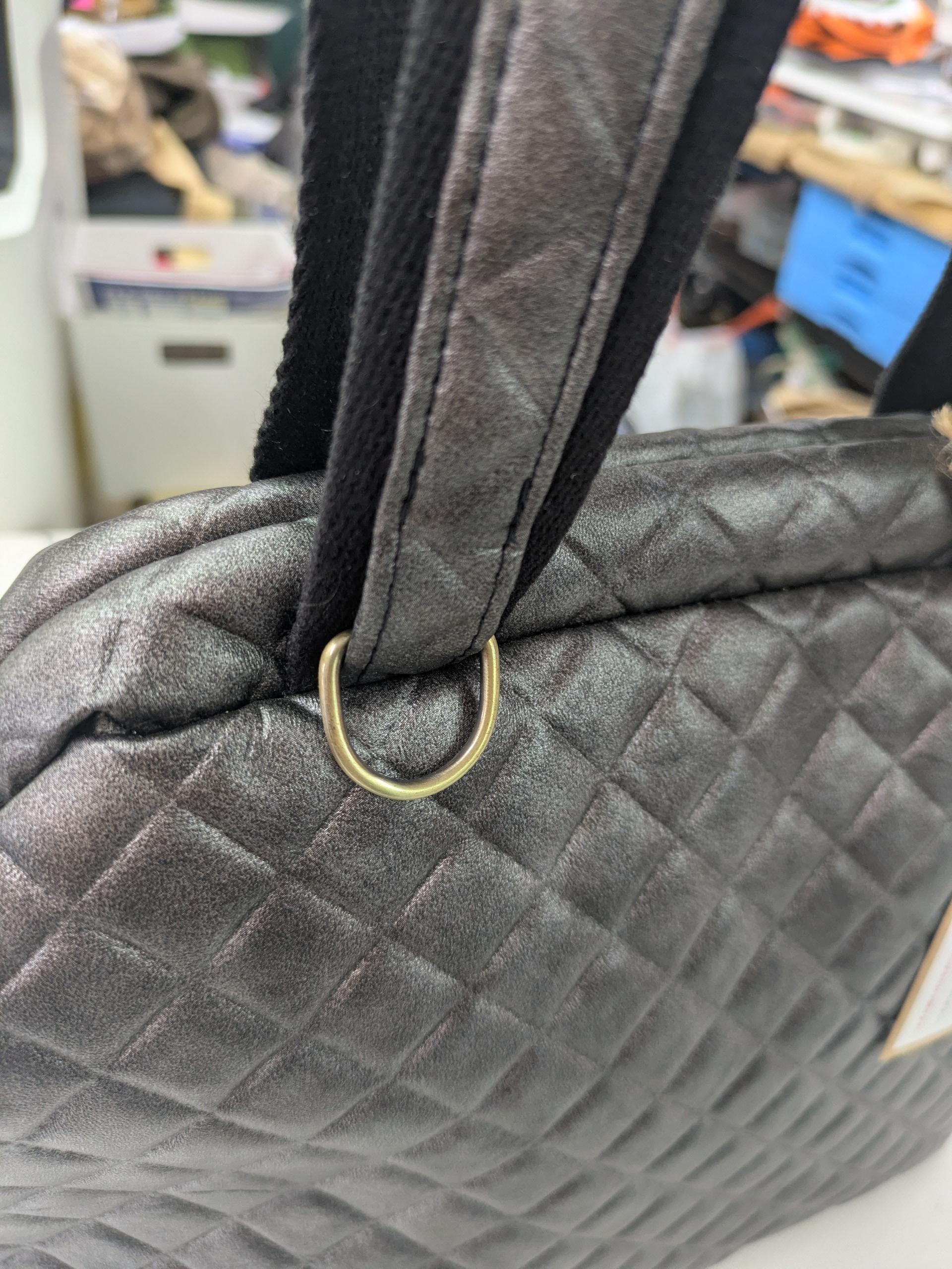 L１　『こだわり素材』　”五呂”のお気に入り生地　『キルトアーガイル』生地　スペイン製　グレー系 | 3枚目
