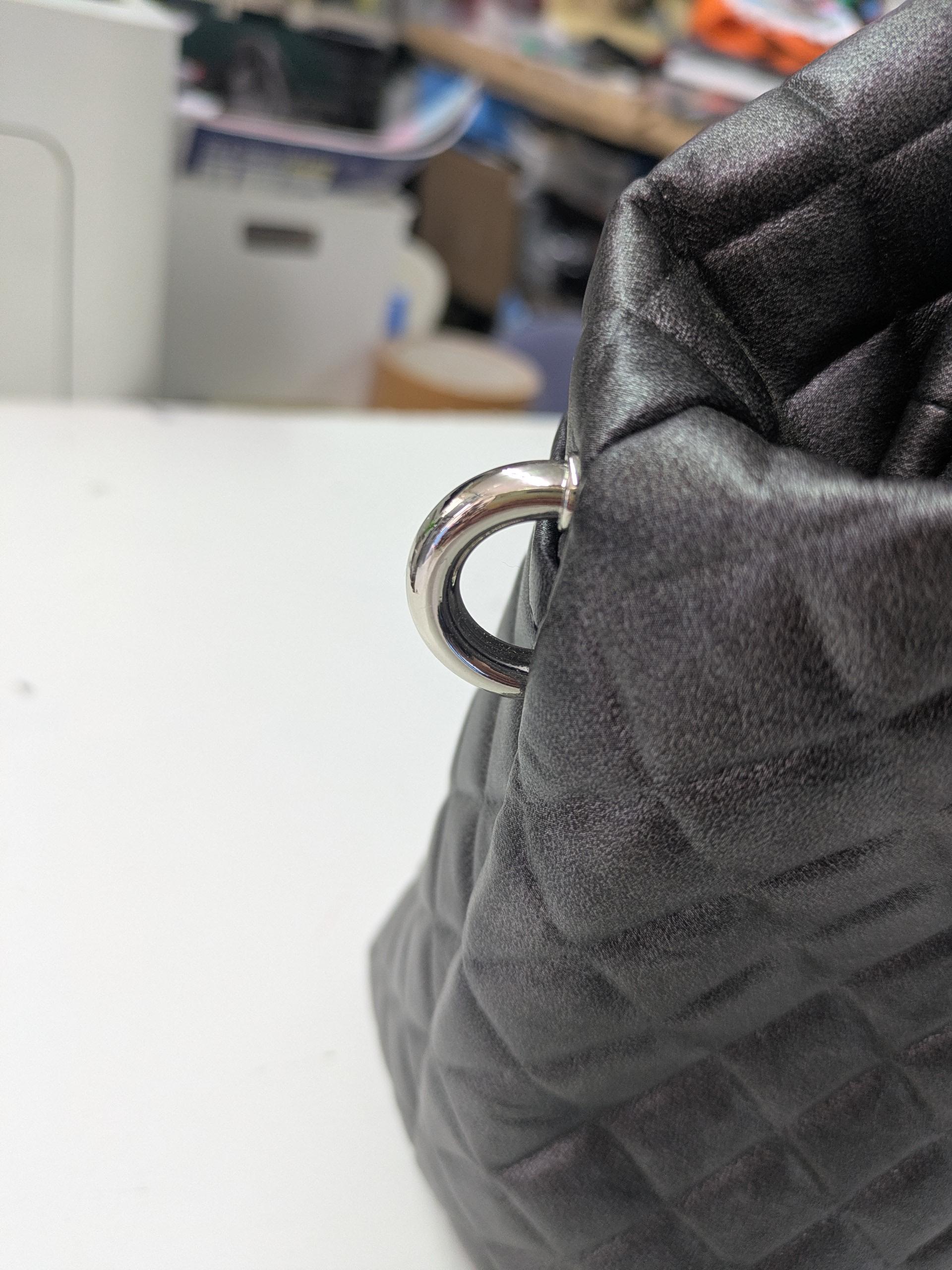 L１　『こだわり素材』　”五呂”のお気に入り生地　『キルトアーガイル』生地　スペイン製　グレー系 | 4枚目