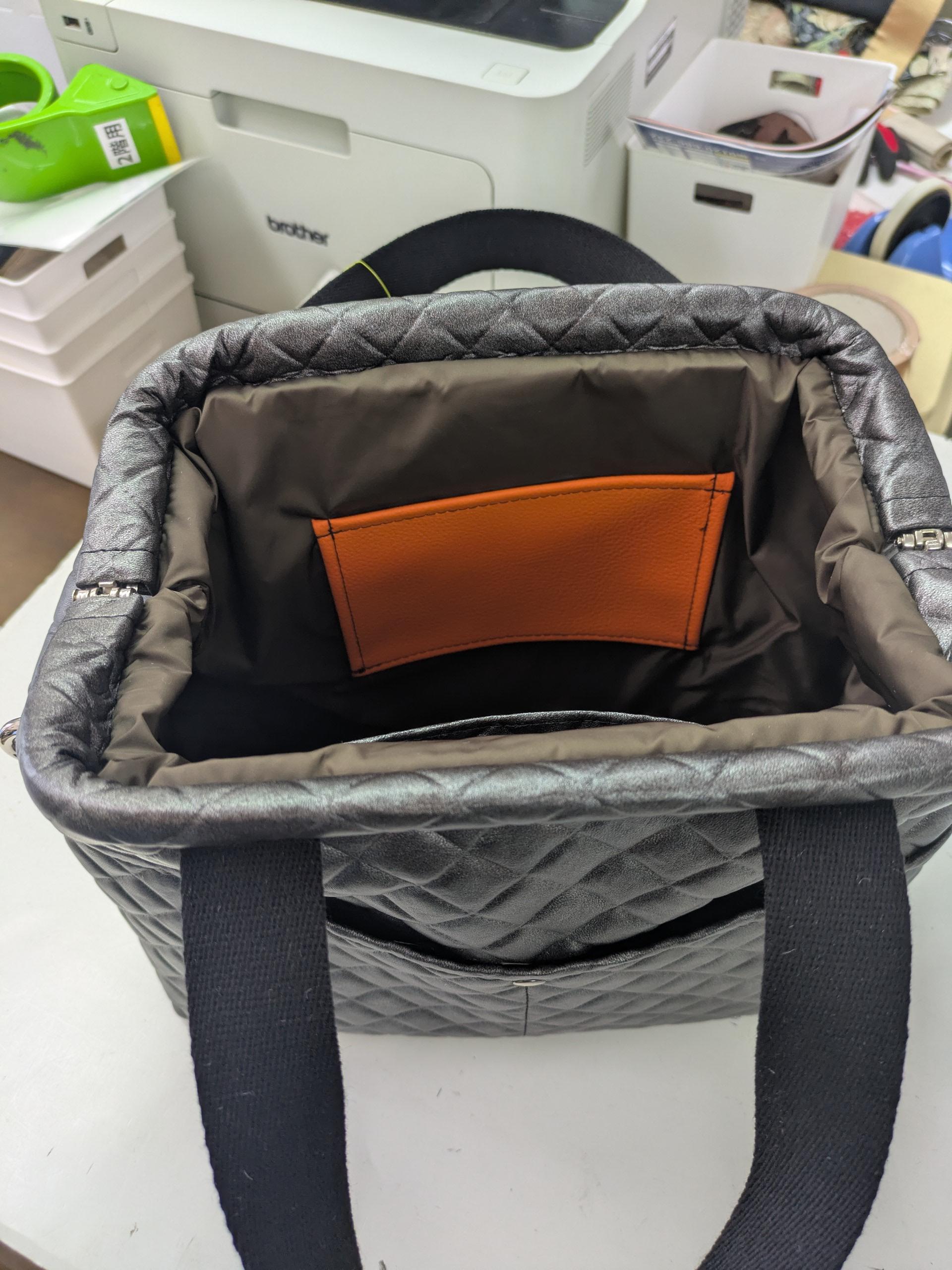 L１　『こだわり素材』　”五呂”のお気に入り生地　『キルトアーガイル』生地　スペイン製　グレー系 | 7枚目