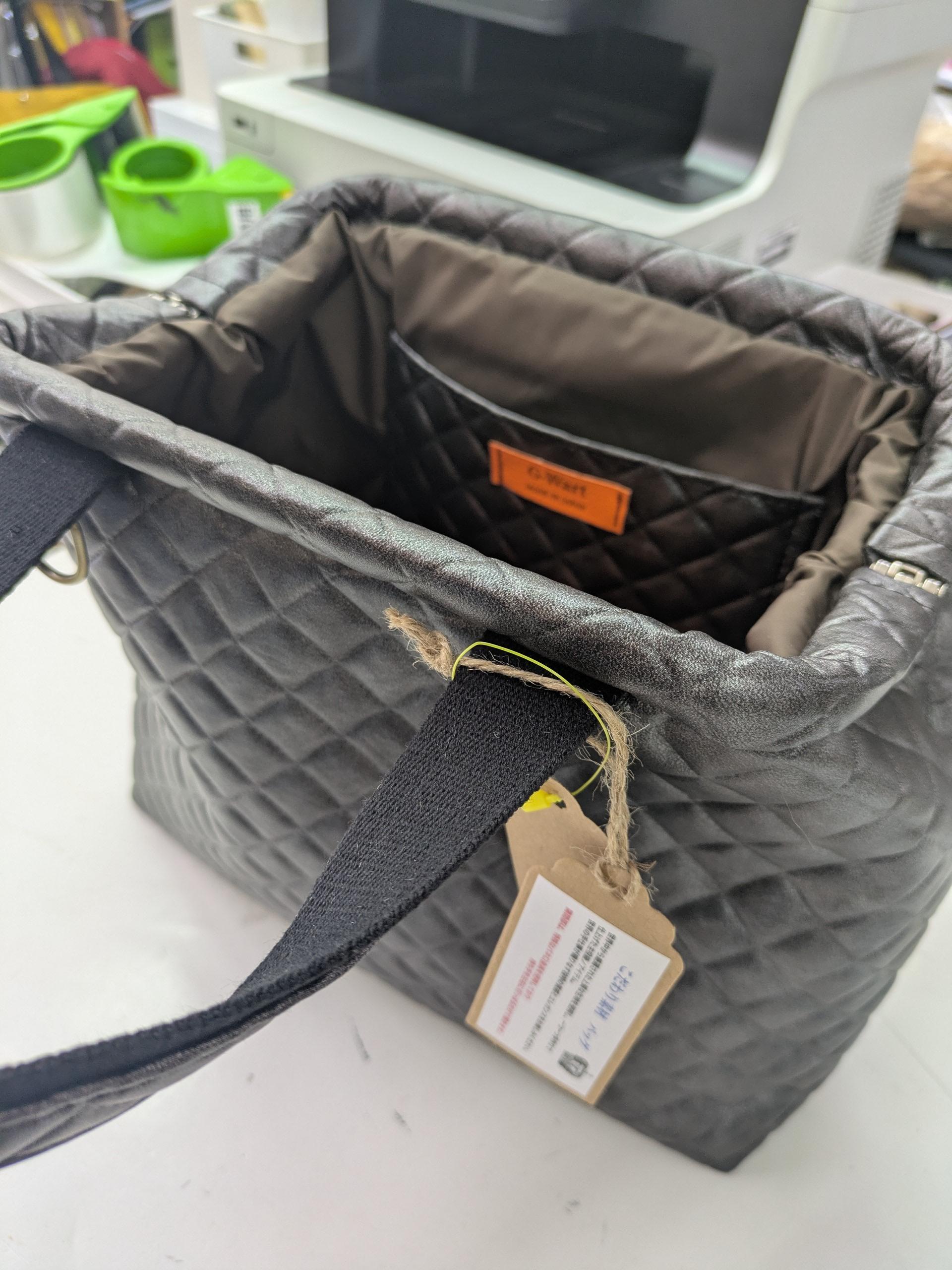 L１　『こだわり素材』　”五呂”のお気に入り生地　『キルトアーガイル』生地　スペイン製　グレー系 | 8枚目