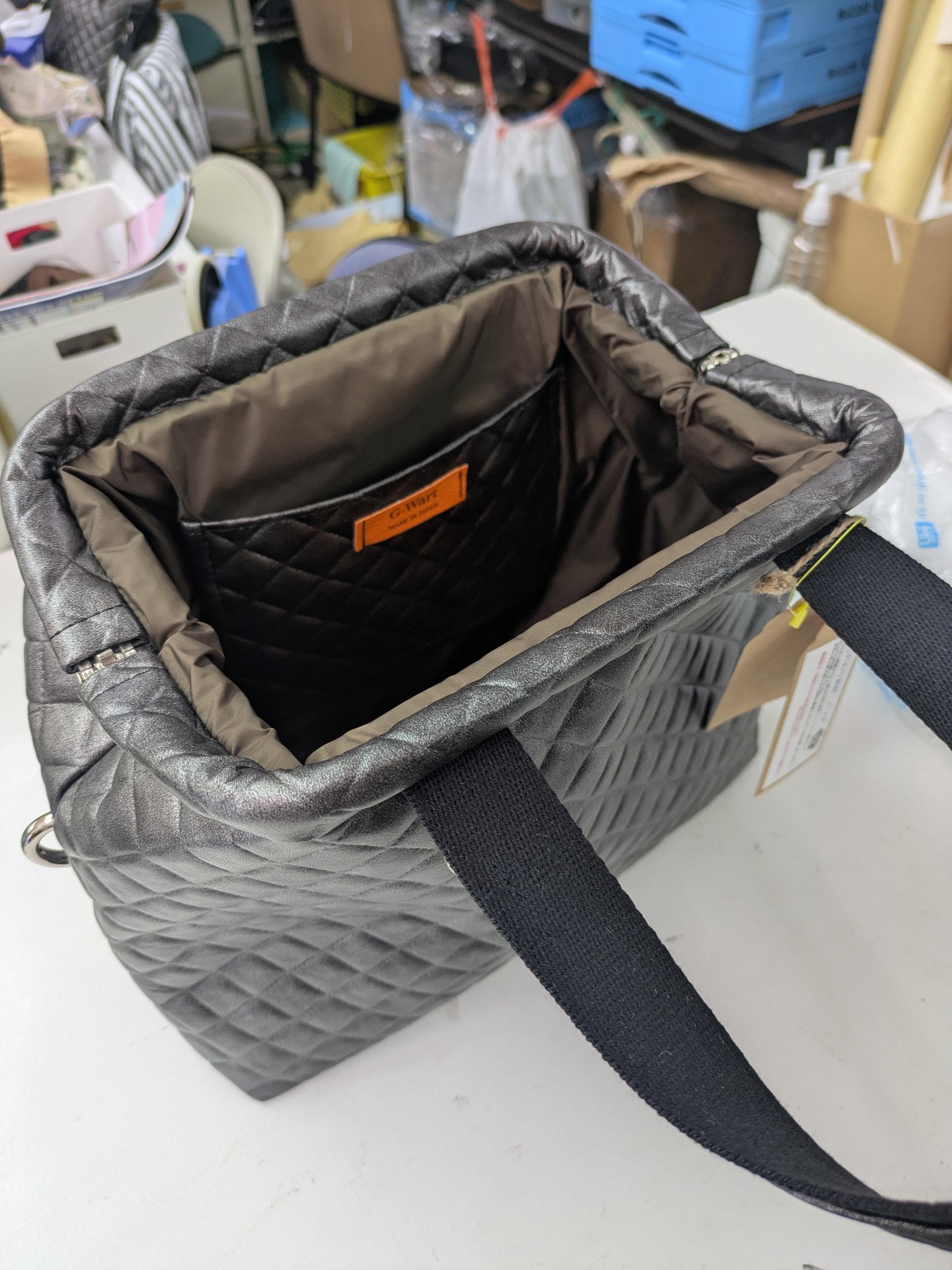 L１　『こだわり素材』　”五呂”のお気に入り生地　『キルトアーガイル』生地　スペイン製　グレー系 | 9枚目