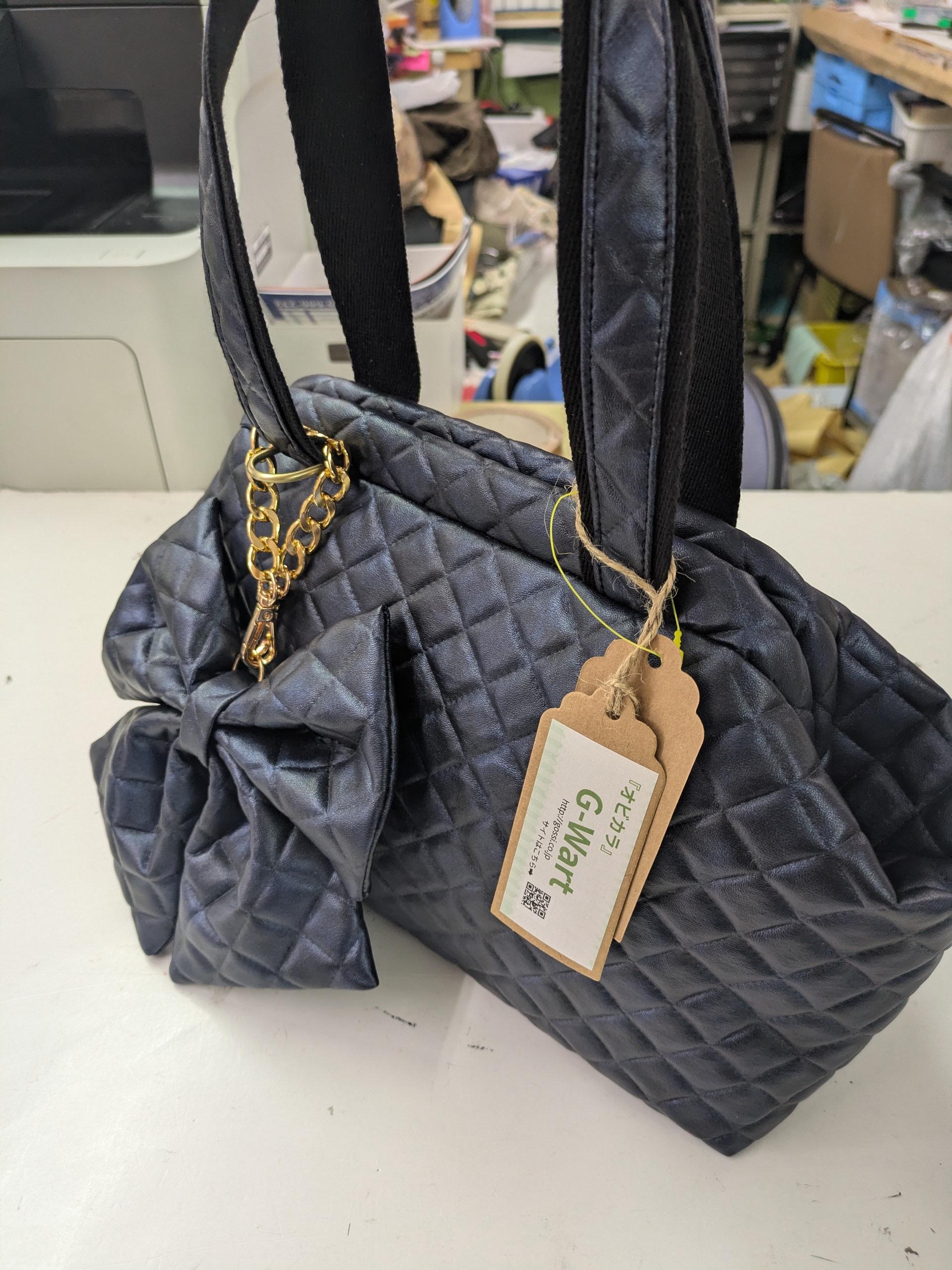 L2　『こだわり素材』　”五呂”のお気に入り生地　『キルトアーガイル』生地　スペイン製　ネイビー系 | 8枚目