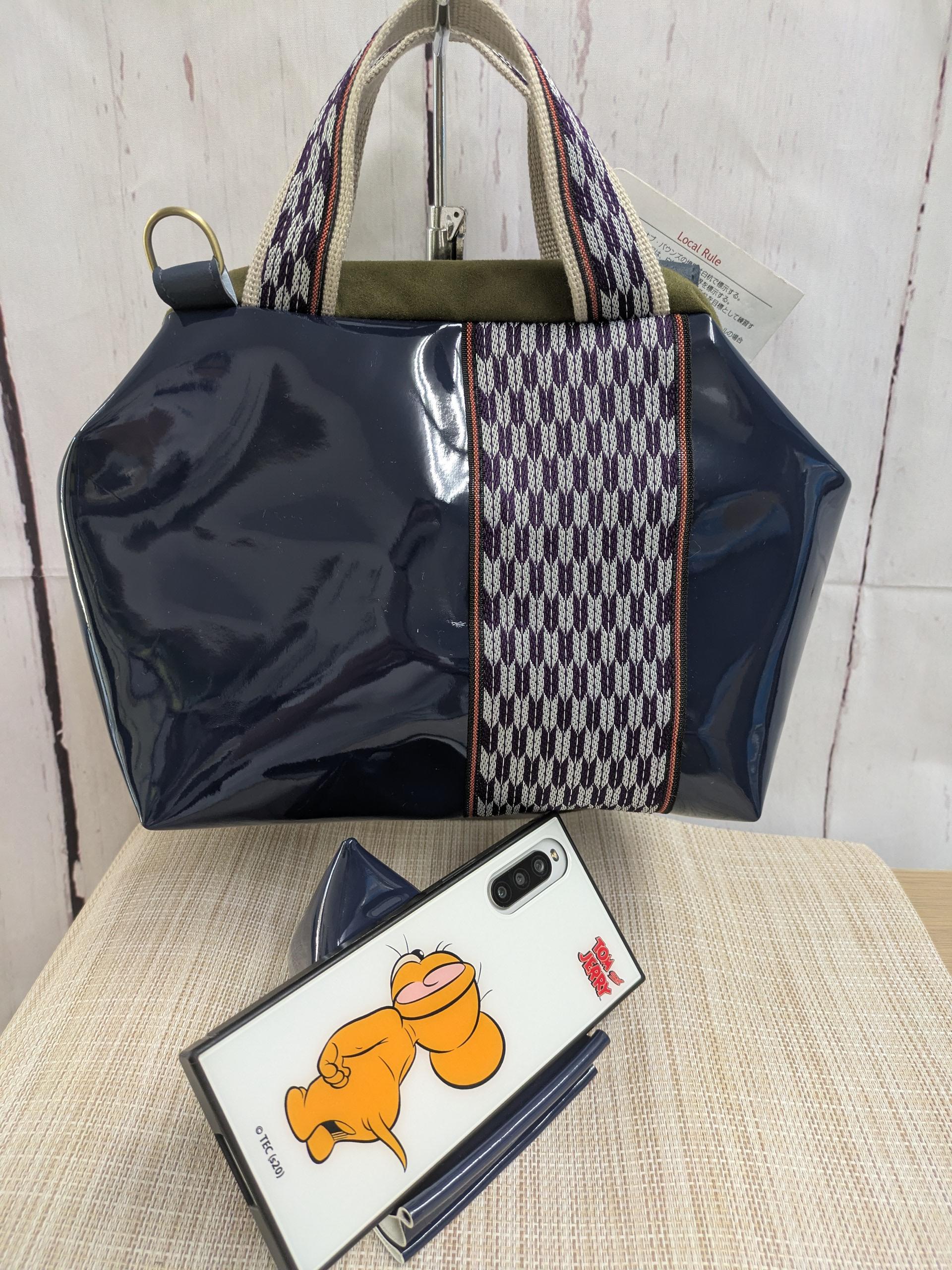 ＠合皮　普段使いOK！カラス対策GOLFラウンドバック　『G-job』ポーチ付き　日本でG-wartオリジナルBAGです1枚目の画像
