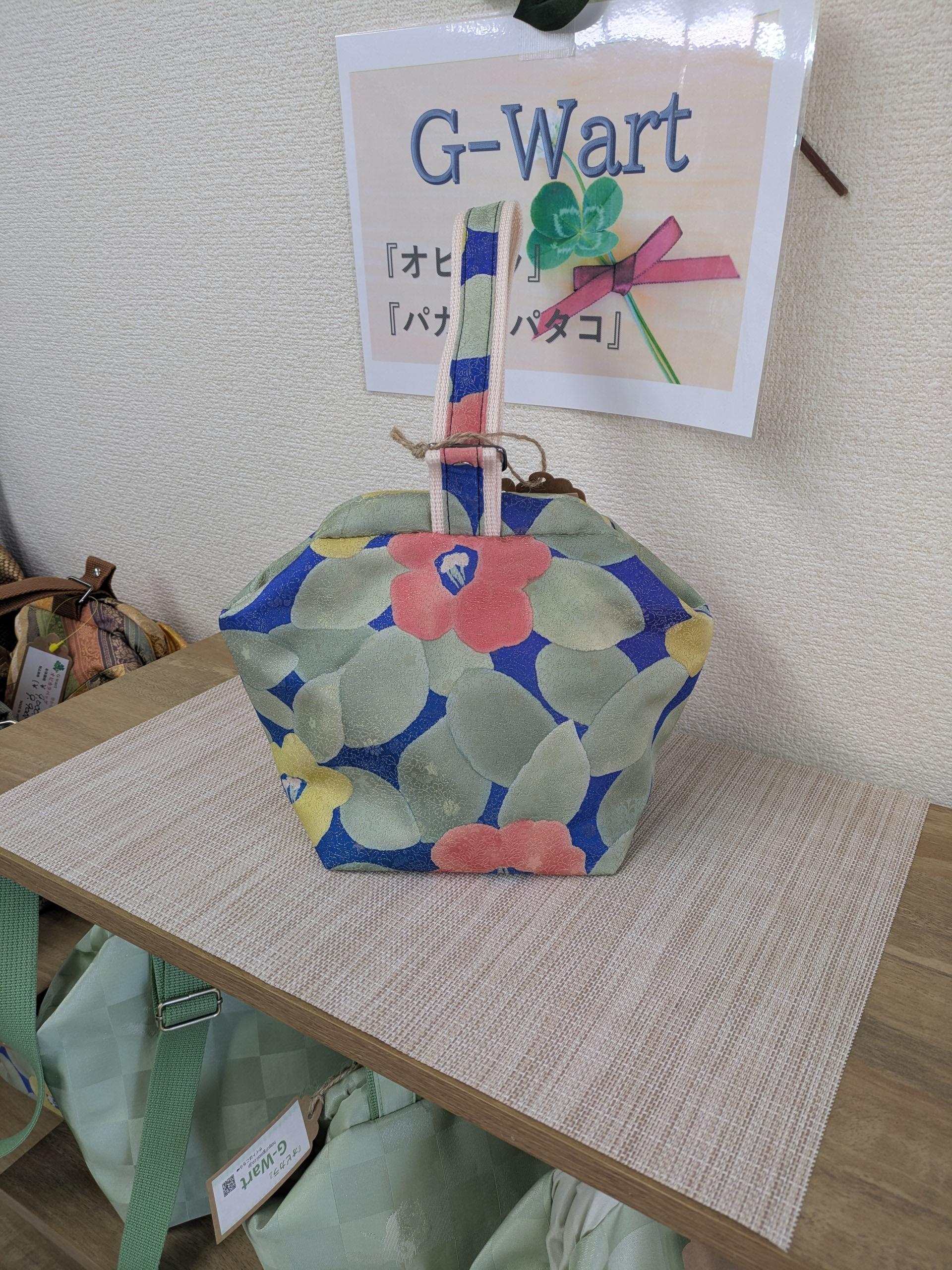 💛　可愛い　💜　新作！　『ころんバック』　❣新作❣　帯柄1枚目の画像