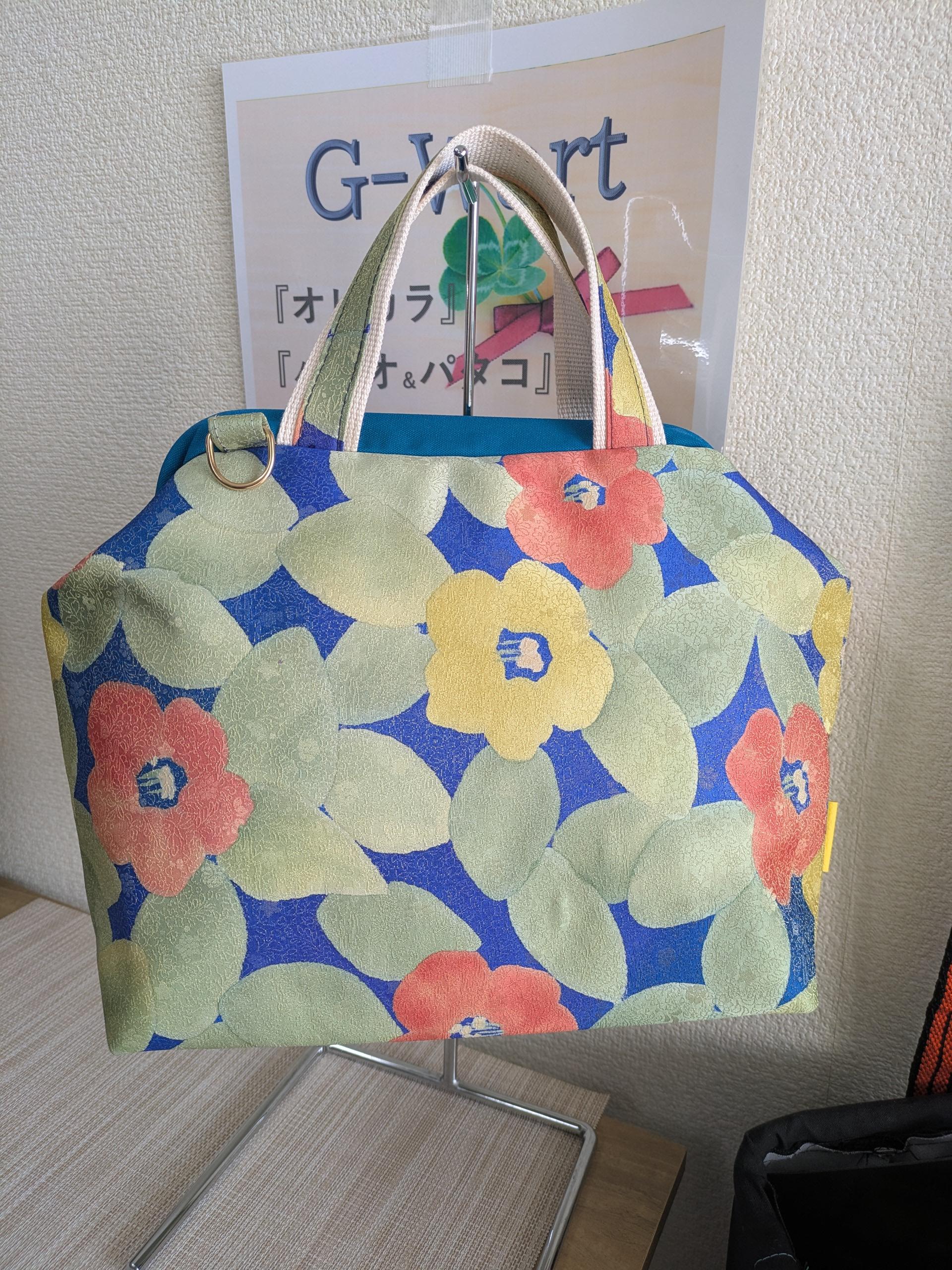☆　G-wart　『オビカラ』シリーズ　ショルダーにもなるトートバック　STタイプ　サイズ　L1　　送料無料1枚目の画像