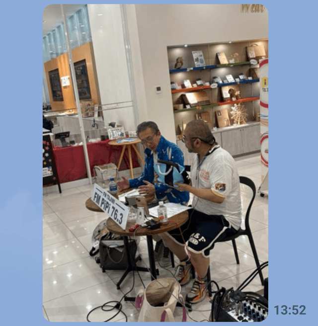 ラジオ　FM.pipi　再度オファーきました！　10月5日の出演に続き