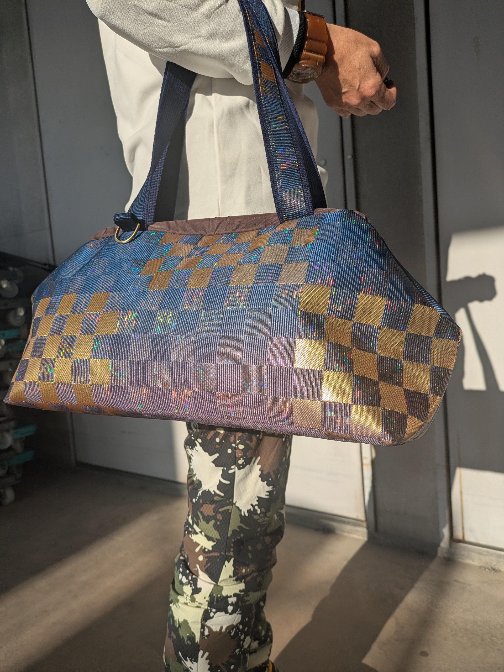 初めての作品❣ G-wart 『オビカラ』 吉祥文様『市松模様』 繁栄を意味する柄です サイズL1 送料無料1枚目の画像